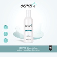 Derma J Essential Toner เดอร์มาเจ โทนเนอร์น้ำตบหน้าใส 140 มล. - โทนเนอร์ช่วยปรับสมดุลผิวจากภายใน