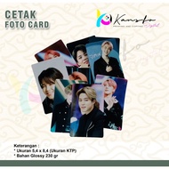 Photocard Photo Card/ Photo/ size 5.4 x 8.4 (Card Size)