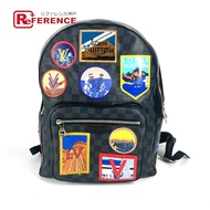 LOUIS VUITTONDR4148 Damier Graphite LV Alps 系列雙肩包/日常包