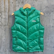 rompi vest bulang TNF the north face fp 600 full hoodie bulu angsa second