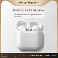 wireless earphone earpod 2026 New Style Bluetooth Headset Pro4/6 Generation Air4/5/7 Generation Wire