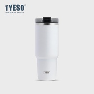 TYESO TS-8726C/TS-8727C 600ml/900ml Vacuum Insulated Tumbler Keep Cold And Hot  With Silicon Straw Botol