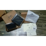[ORIGINAL COACH] Dompet Lelaki Kulit Asli F74991 | Compact ID Wallet | 100% Authentic USA/new item