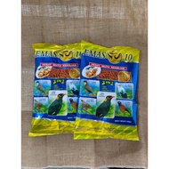 EMAS 10 Tiong Mas Makanan Burung (3 in 1 ) 500g