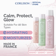 [Bundle of 3] Evian Facial Mist Calm + Protect + Glow 100ml