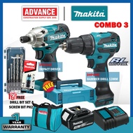 MAKITA 18V Cordless Combo Set RM1088 ( DHP490Z 18V Hammer Drill / DTD156Z 18V Impact Driver / DHR202