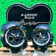 jam g shock murah jam tangan perempuan CAS G shock Couple set jam tangan lelaki perempuan Free box g