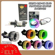 H4 mini projector Biled ZE 5 Plus Shroud RGB Crystal H4 Mini Biled Application Connection