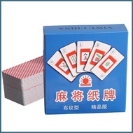 Chinese Mahjong Playing Cards Mahjong Poker Card Travel Set for Adults Reusable Travel-Size Mahjong Card Deck smbsg