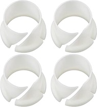 RLB-HILON 4PCS Clutch and Brake Pedal Bushings Compatible with Ford Bronco F150 F250 F350 1980 to 19