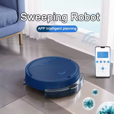 New 3 In 1 Sweeping and Vacuuming Wireless Vacuum Cleaner Smart Sweeping Robot Home Sweeper Sweeping