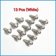 ╯ 🅿 ┳ Yamaha Nmax Fairing Fasteners Screws - 13-Pcs Gold/Silver Set