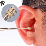 RL 【HW】Double-ended Spiral Ear Pick Spoon Ear Wax Removal Cleaner Ear Care Beauty Tool