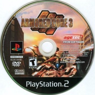 PS2 Armored Core 3 , Dvd game Playstation 2