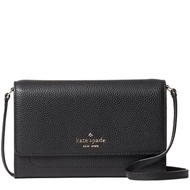 Kate Spade Harlow Wallet On a String in Black