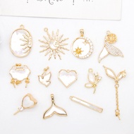 Pendant 18K Inlaid White Shell diy