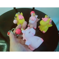 FUNNY UNICORN KEYCHAIN