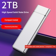 Today's Discount Mobile Solid State Drive Mobile Hard Drive 2T High-Speed Large-Capacity External 2T