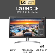 LG 27" 27UL850 4K UHD 5ms 60Hz FreeSync VESA DisplayHDR 400 USB-C (60W PD) Borderless IPS Monitor
