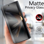 2PCS Matte Privacy Anti Spy 9H Tempered Glass for Samsung Galaxy Z Fold 7 SE 6 5 4 3 2 W25 W24 W23 W