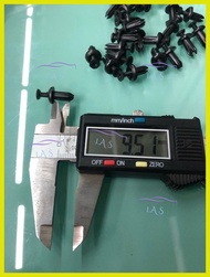 ๑ ▥ ∏ Toyota vios Bumper/wiper panel clip/viva side Bumper clip