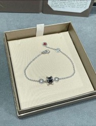 💜紫鑽認證💜全新 🏆 BVLGARI Save the Children 925 純銀陶瓷手鏈 黑色