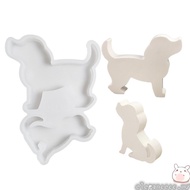 ELEGA Dog Moulds Statuettes Moulds Crafting Moulds Decorative Molds for Crafting