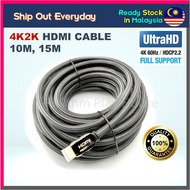 10M / 15M PREMIUM QUALITY HDMI CABLE 4K V2.0 HDCP 2.2