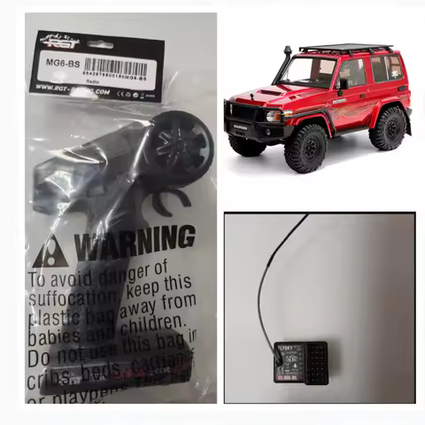 RGT RC Spare Parts 6-channel light control receiver R6D-BS For RGT MG6-BS Radio 1/10 scale RTR crawl
