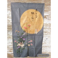 KATUN Door curtains 90X150 room divider curtains with Japanese motif printed thick cotton material, 