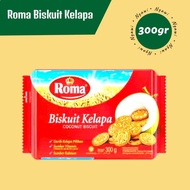 ROMA BISCUIT COCONUT 300 GR, COCONUT ROMA, COCONUT ROMA BISCUIT, BISCUIT BY NGAWI