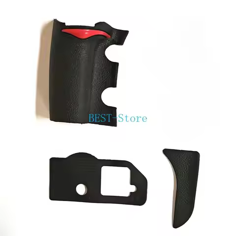 New A Set of 3pcs Front Grip Bottom Rear Thumb Rubber Cover for Nikon D700 DSLR Camera Repair Access