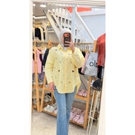 KEMEJA Want It | Oversized Disney Embroidered Shirt • 1244