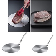 [szluzhen3gv] Stainless Steel Heat Cooking , Induction Hob Plate,Heat Induction Plate for Kitchen Ac