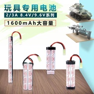 9.6V 8.4V 10.8V Rechargeable Battery Pack 2/3A Power Airplane Model Large Capacity Toy Dog Battery