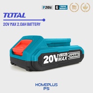 Homeplus Total TFBLI2001 20V MAX 2.0Ah LI-Ion Lithium Ion Battery Pack