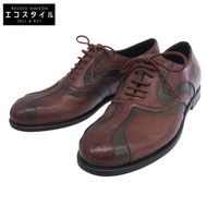 就像新款 Bottega Veneta Scarpa Pelle S Cuoio 鞋，男士ブラウン，尺寸 41。
