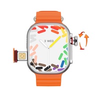 Android Smartwatch With SIM Card Slot Wifi Camera CDS9 Smart Watch Ultra 4G Video Call Store APP Dow