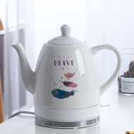 景德镇316瓷器烧水壶家用自动断电 陶瓷电热水壶大容量泡壶煮茶器