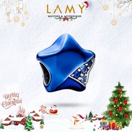 Charm bạc LAMY Ngôi sao xanh may mắn Lucky Blue Star 1205BE
