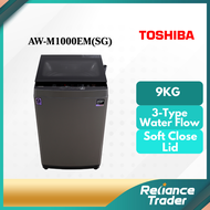 Toshiba Washing Machine (7KG) M801AM/ (8KG) M901BM/ (9KG) M1000EM/ (10KG) M1100PM /(10.5KG) DM1150PN