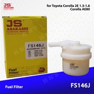 JS Fuel Filter FS-146J for Toyota Corolla 2E 1.3-1.6, Corolla AE80 (Vic FC-129, FC-146)