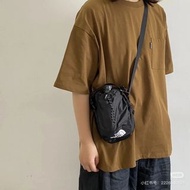 THE NORTH FACE 25新款北面戶外運動休閒尼龍防水抽繩小袋斜挎包單肩包