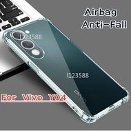 For Vivo Y04 4G Shockproof Airbag Clear Case For Vivo Y04 Y29t Y03 T 4G VivoY03 Y29S Y03t Y 04 03 Vi