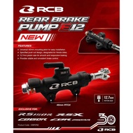 RCB REAR BRAKE MASTER PUMP E12 HONDA RSX150 RS150 CBR150 CBR250RR SPARE PART MOTOR BRAKE PUMP RS RSX