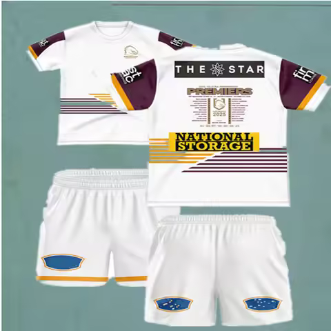 2025 Rugby Jersey Kit para Crianças, Número de Nome Personalizado, Tamanho 16-26,