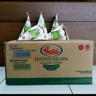 Karton SASA SANTAN CAIR 65ml 1 DUS / Santan cair / sasa