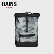 RAINS Rolltop Rucksack Mesh W3 網狀造型防水捲蓋後背包(13340)