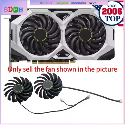 Graphics Card Fan For MSI RTX2060 2060S 2070 2080 SUPER VENTUS 8G PLD09210S12HH