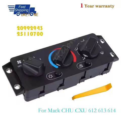 20992943 25110700 For Mack CHU CXU 612 613 2008-2018 A/C Heater Climate Control Pannel Air Condition